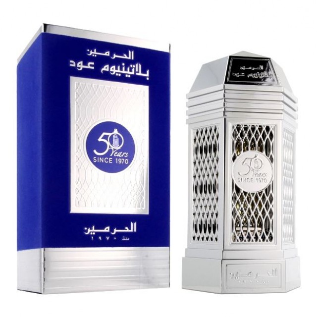 AL HARAMAIN 50 Years Platinum Oud EDP 100ml